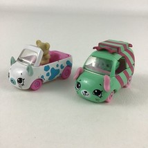 Shopkins Cutie Cars Die Cast Vehicle Lot Wrapper Rider Milk Mover 2013 M... - $16.79