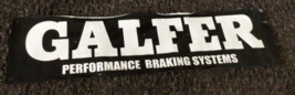 14x53 Galfer Banner Advertising Brakes Motorsports BMX Motocross Vinyl Sign 867A - £22.82 GBP