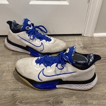 Nike Mens Size 13 Air Zoom BB NXT Sisterhood White Blue Basketball Sneaker Shoes - £41.65 GBP