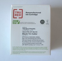 TRU RED HP 98/95 Black/Tricolor Remanufactured Standard Ink Cartridges 2/PK Exp - £26.78 GBP