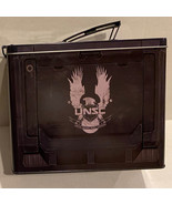 HALO 5 Guardians UNSC Spartan Soldier Tin Ammo Box Lunch Storage Bin - $9.90