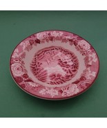Woods Ware by Enoch Wood and Sons Ivory Desert Bowl 5.5&quot; diameter Red - £11.36 GBP