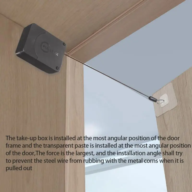 House Home Punch-free Automatic Sensor Door Closer Automatically Close 800g/1200 - £19.66 GBP