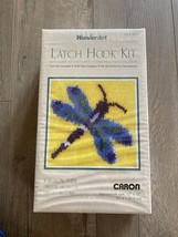WonderArt Caron Dragon Fly Rainbow Flier Latch Hook Kit NEW SEALED - £23.54 GBP