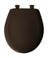 Classic Colors Whisper Close Plastic Round Easy Clean Toilet Seat Espres... - $129.44 CAD