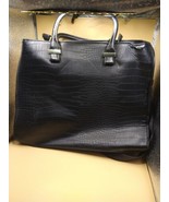 H &amp; M Black Faux Leather Bag - $48.73 CAD
