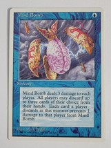 1995 MIND BOMB MAGIC THE GATHERING MTG CARD PLAYING ROLE PLAY VINTAGE GAMES - £4.71 GBP
