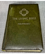The Living Bible Paraphrased Tyndale First Edition 1971 Leatherette Hard... - £10.20 GBP