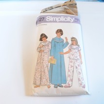 Simplicity 8127 Girls Nightgown Pajamas Robe Size X-Large Pattern Cut - $13.86