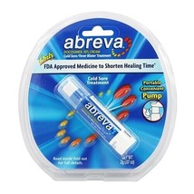 Abreva Cold Sore Fever Blister Treatment Pump 2g  Exp 8/2026+ - $221.25 MXN