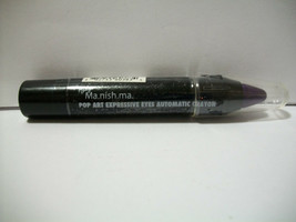 Hedy&#39;s Ma.nish.ma Pop Art Expressive Eyes Automatic Crayon Plum Crazy - $5.73