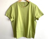 Everlane Organic Cotton Boxy Crewneck Yellow Green T-shirt Size Small S - $23.36
