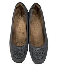 Clarks Artisan Gray Suede Ballet Flats Womens Size 10 Stylish Round Toe ... - $24.00