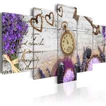 Tiptophomedecor Stretched Canvas Vintage Art - Heather Composition - Stretched &amp; - £70.91 GBP+