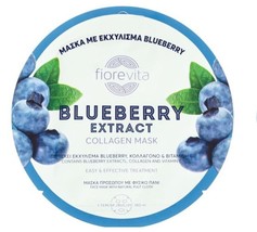 Fiorevita Collagen Face Mask with Blueberry Extract and Vitamin E - ALL ... - £7.36 GBP+