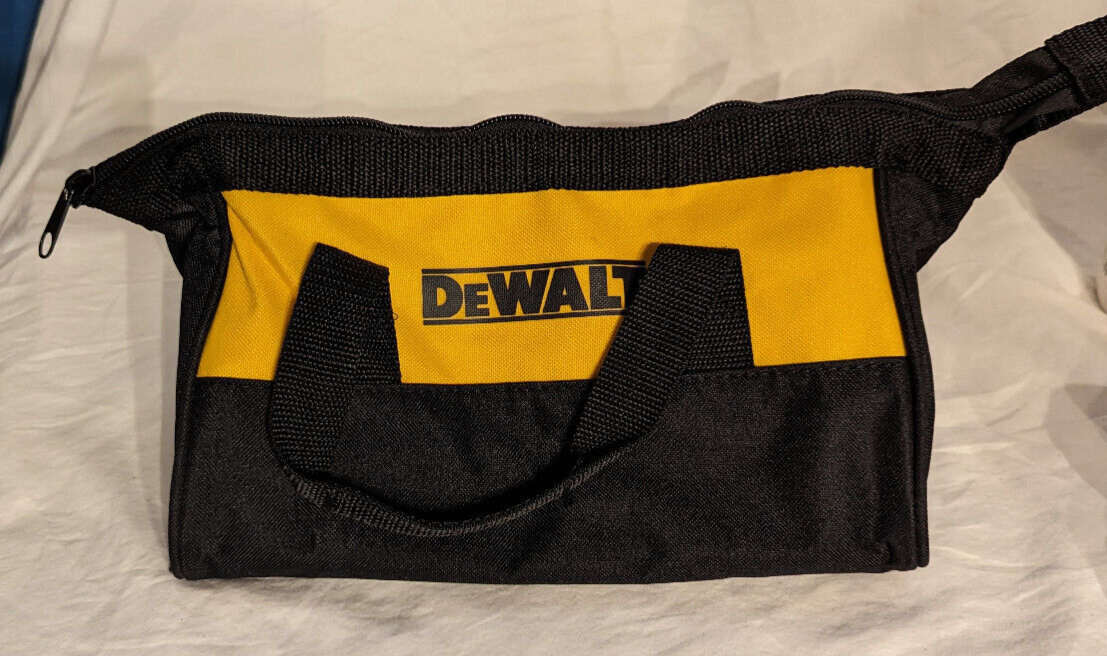 New Dewalt 11” Heavy Duty Ballistic Nylon Tool Bag 11” x 9” x 6” - $10.65