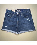 Levi’s Mid Length Shorts Mid Rise Women’s 10 / W30 Blue - $513.08 MXN