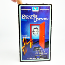 Encounter With The Unknown Narrated By Rod Sterling VHS 1988 Great Condi... - $110.53 MXN