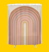 SOCIETY6 Gradient Arch, Natural Tones Shower Curtain NWT MSRP $69.99 - £47.46 GBP