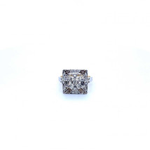 .85 Carat Round Brilliant Diamond Ring 14K Yellow and White Gold Size 6.00 - £3,377.39 GBP