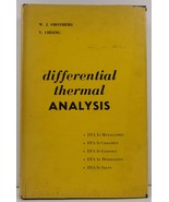 Differential Thermal Analysis: Theory and Practice W. J. Smothers and Ya... - $21.94 CAD