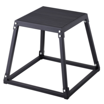 18&quot; Plyometric Jump Box Steel Platform w/ Anti-Slip for Home Gym Trainin... - $59.99