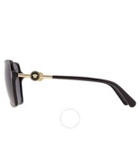 Versace VE4396 GB1/87 Sunglasses Black Frame Dark Grey Lens 58mm - $475.00