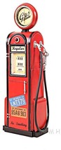 Model Gas Pump Transportation Traditional Antique 1:4 Scale Red Hand-Painted - £176.01 GBP