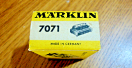 MARKLIN HO 7071 (475/6) CONTROL PANEL / MOUNTING SCREWS NEW IN BOX 1957 ... - $186.74 MXN