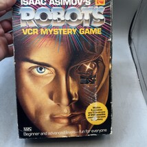 Vintage Isaac Asimov's ROBOTS VCR Mystery Suspense Game VHS 1988 Complete - $14.85 Vintage Isaac Asimov's ROBOTS VCR Mystery Suspense Game VHS 1988 Complete - $14.85