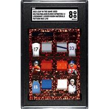 2022 In The Game Used Legendary Walker Elway Atwater Anthony Helton Sali... - $112.84