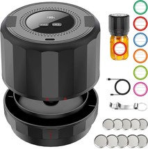 Mason Jar Vacuum Sealer - Electric Mason Jar Vacuum Sealer Kit (Black) - £18.63 GBP