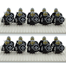 Medieval Castle Knights Hospitallers 20 Minifigure Building Blocks Toy - $26.69