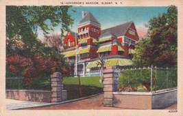 Governor&#39;s Mansion Albany New York NY Postcard C61 - £2.34 GBP