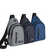 2023 New Multifunctional Chest Bag Men&#39;s Fashion Trend Oxford Cloth Shou... - $247.32 MXN