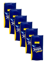 Tempo tissues Almond oil &amp; Aloe Vera Pack of 6 single packets-FREE SHIP - $10.88