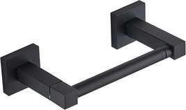 Stainless Steel Modern Toilet Paper Holder, Wall Mounted, Matte Black, 1... - $16.55