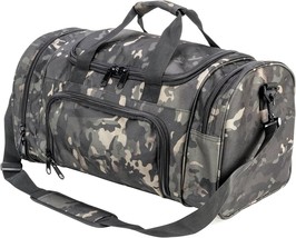 Gym Bag Duffle Bags for Men Women with Shoes Compartment Sport Weekend Travel Ov - £37.29 GBP