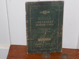 Vintage 1930 Second Edition Chevrolet Motor Cars Instruction Booklet - $23.76