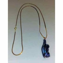 John Lofton hand crafted Dichroic glass statement piece pendant - £38.95 GBP