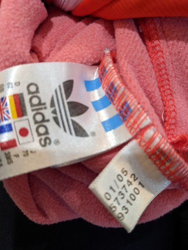 Vintage Infant Adidas Trey Foil Hoodie Size 6 months EXCELLENT CONDITION Item image 5