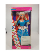 Mattel 1993 Dolls of The World Dutch Barbie Doll Special Edition Box Damage - $336.86 MXN