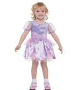 Girls Fairy Halloween Costume Purple Pixie Dress Toddler- size 4/6 - $11.88