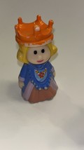 Fisher Price Little People Queen in Blue Dress Figure - $5.99