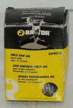 Raptor RAPHS212 Heavy Duty 2 1/2 Inch Hole Saw Bi Metal Edge image 4