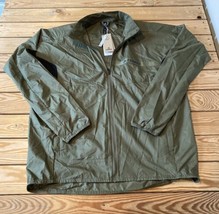 Adidas Terrex NWT $80 Men’s Full zip Windbreaker jacket size L Green Sf2 - £37.87 GBP