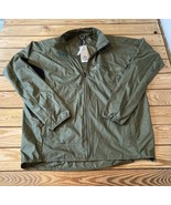 Adidas Terrex NWT $80 Men’s Full zip Windbreaker jacket size L Green Sf2 - £37.33 GBP