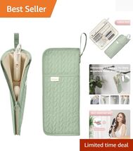 Machine Washable Hair Tools Travel Organizer with Integrated Hook - Sage... - $39.55