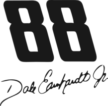 Dale Earnhardt Jr Vinyl Decal Stickers; Trucks, Nascar, Stock car, SUV, ... - €3,45 EUR+