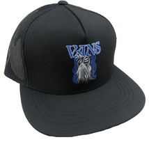 Vans Off The Wall Reaper Black Trucker Hat Snapback OS NEW VN0006ZHBLK - $22.99